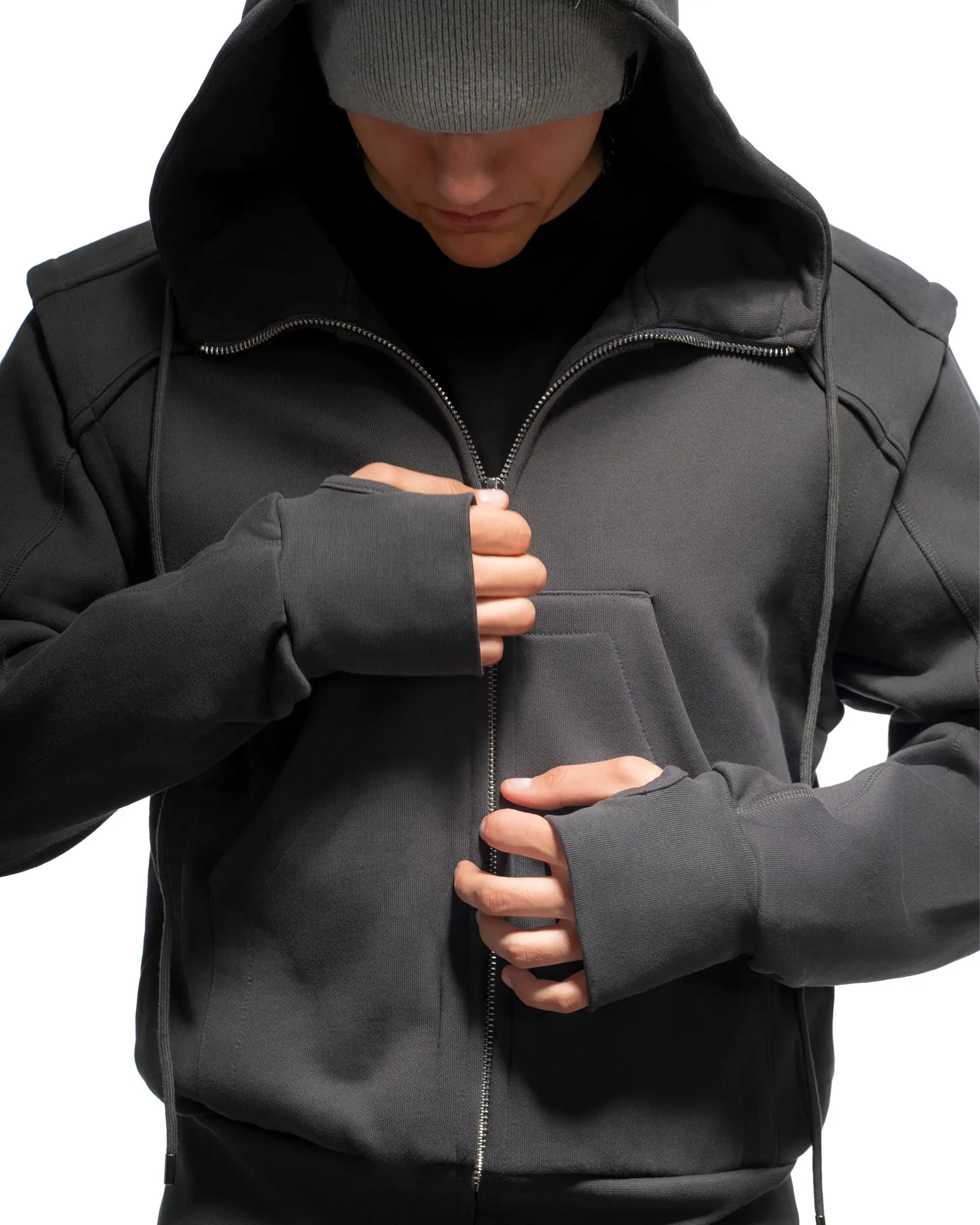 KNIGHT ZIPUP HOODIE