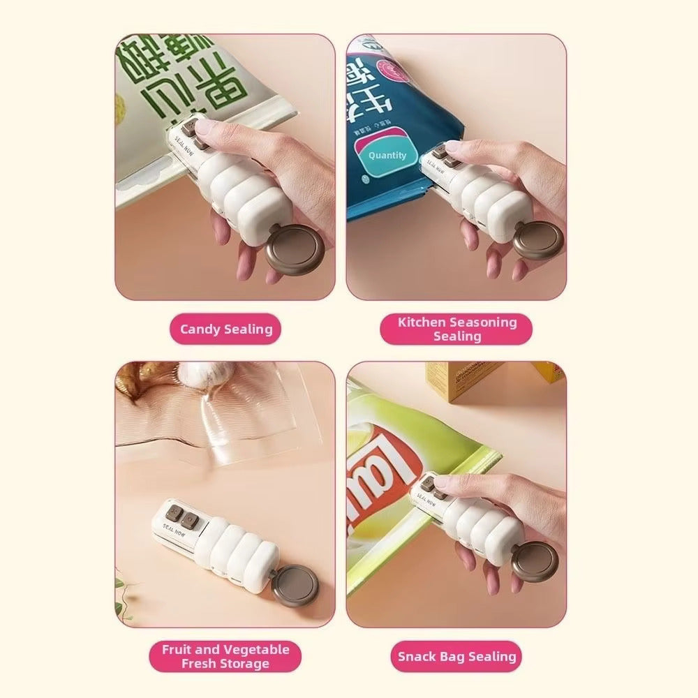 3-in-1 Bottle Opener and Mini Sealing Machine