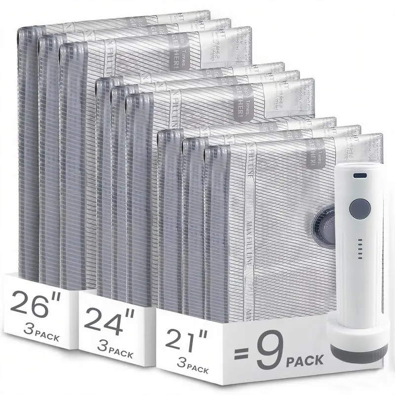 Compact Luggage Space Saver Vacuum Storage Bag For Clothes
