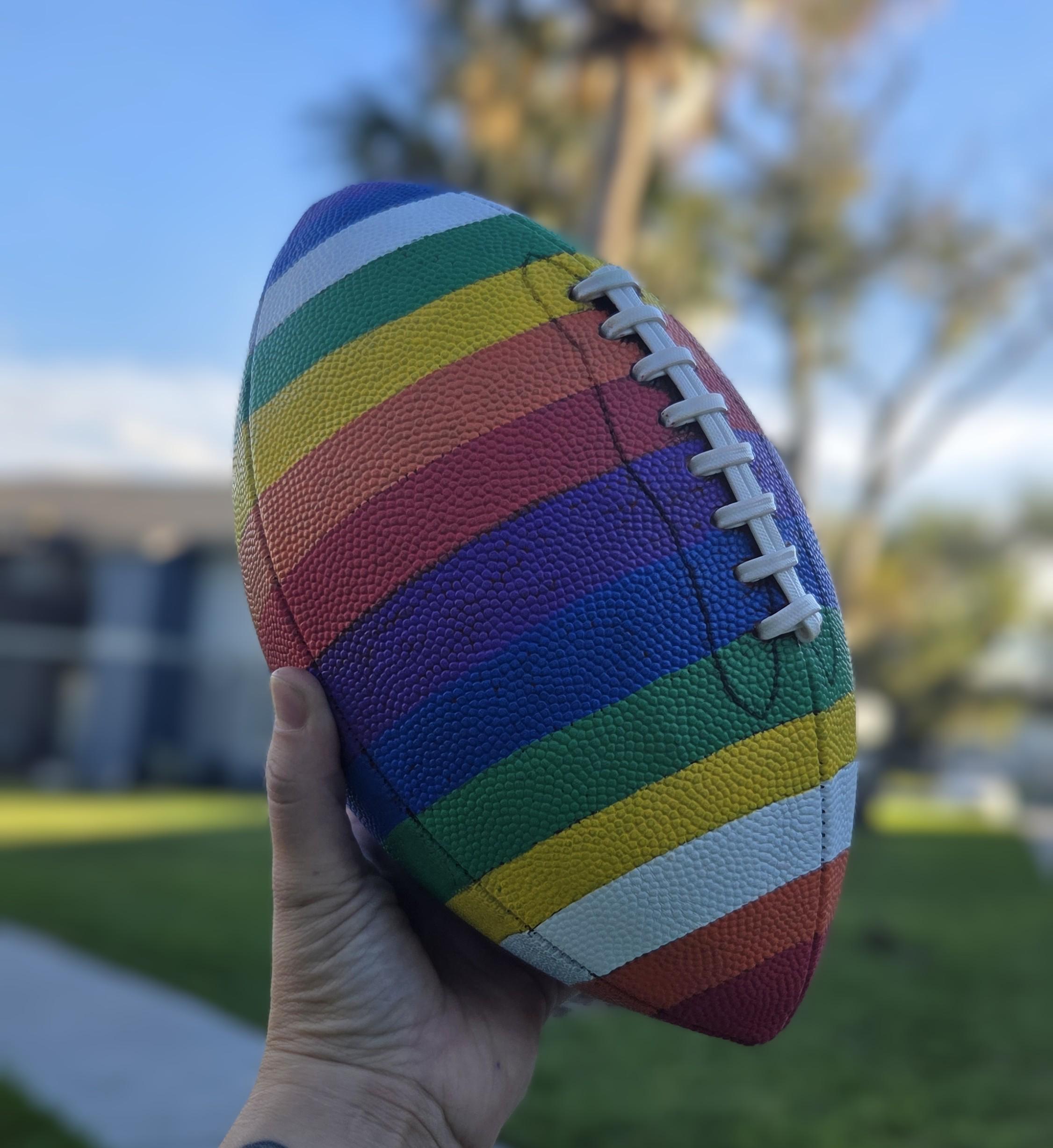 Personalized Custom Football – Custom Name & Number Football Gift for Players, Teams & Fans