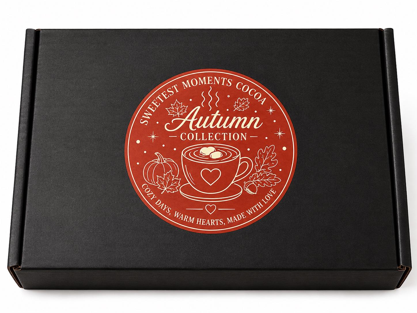 Cozy Autumn Cocoa Gift Set – 6-Flavors Hot Chocolate Gift Box