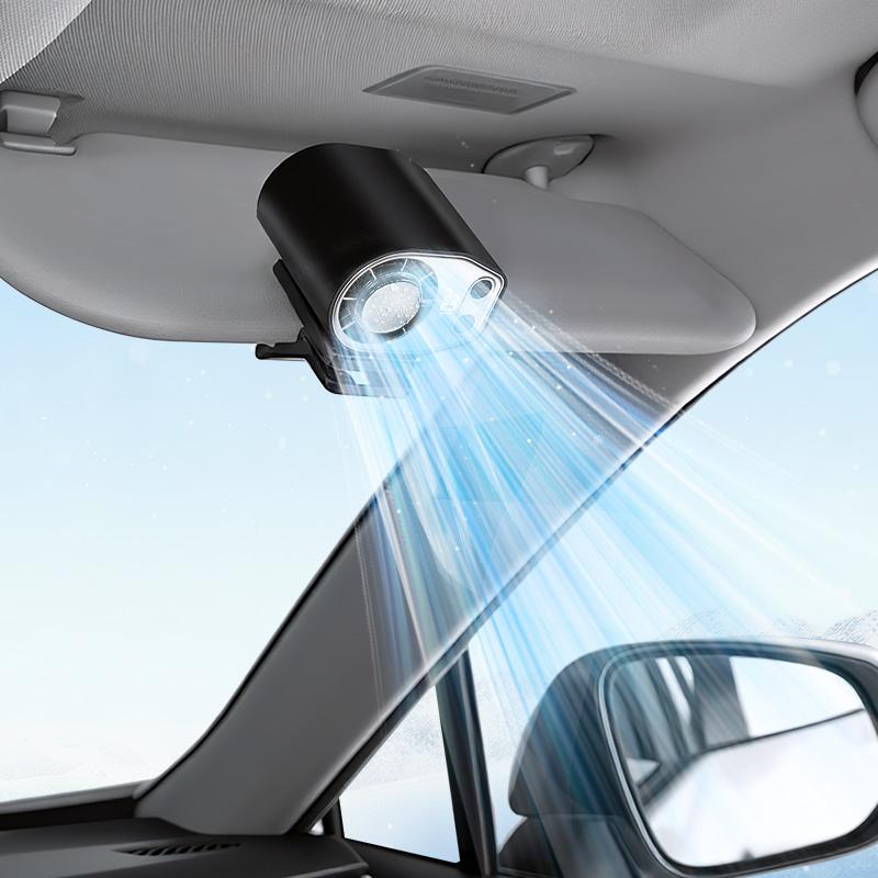 【Summer Survivals】Joytutus Car Fan 2026 Portable Car LCD Clip Personal Clip-On Fan - 360° Rotatable, 100-Speed Wind, 12V USB Rechargeable 1800mAh/3000mAh Battery-Powered Portable Fan, Low Noise, Clamp-Anywhere, Summerwins Car Accessories High Velocity Fan 【Summer Survivals】Joytutus Car Fan 2026 Portable Car LCD Clip Personal Clip-On Fan - 360° Rotatable, 100-Speed Wind, 12V USB Rechargeable 1800mAh/3000mAh Battery-Powered Portable Fan, Low Noise, Clamp-Anywhere, Summerwins Car Accessories High Velocity Fan
