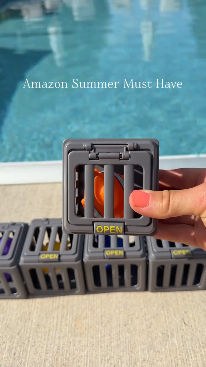 Kids Pool Diving Toys, Water Swimming Dive Pool Game, Toddler Bath Toy Play Set W/ Fish Box Floating Animals, Fun Outdoor Beach Lake Swim Summer Party Gift 3 4 5 6 7 8 10 12 Year Old Boy Girl