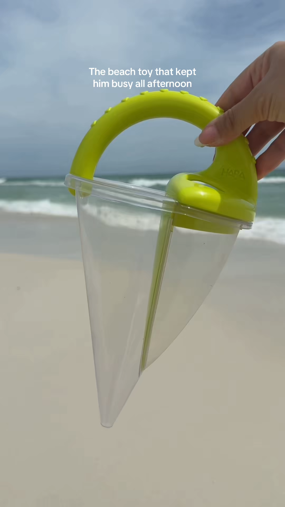 HABA Spilling Funnel Sand and Water Mixing Toy
