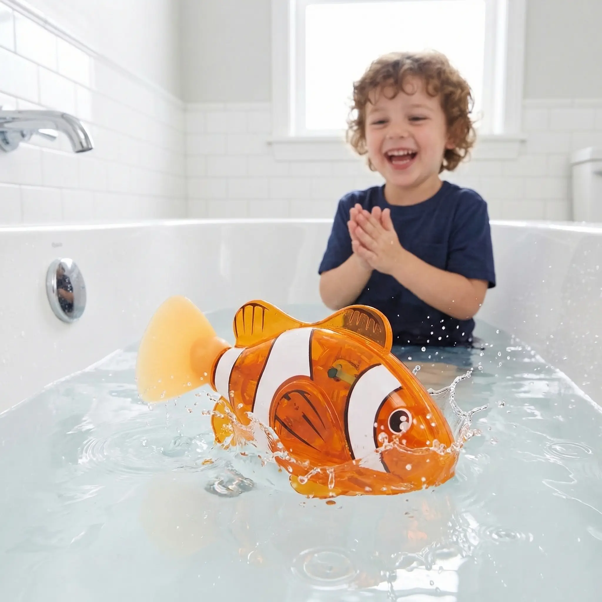 4pcs/set Electronic Fish Bath Toy For Game For Party