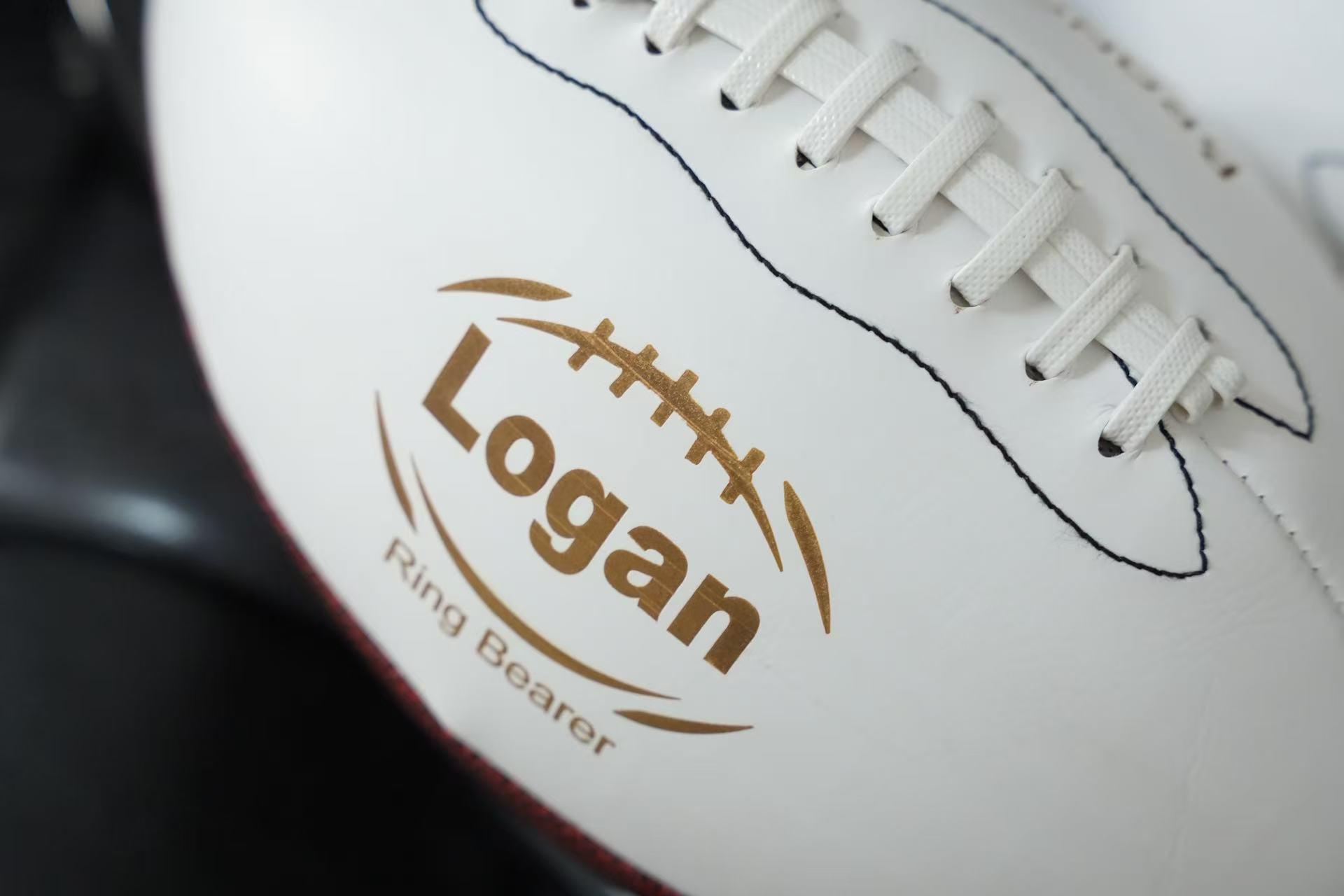 Personalized Custom Football – Engraved Name & Message Football Gift for Players, Groomsmen & Coaches