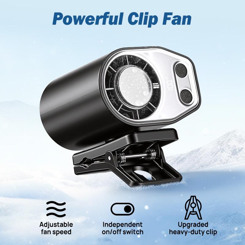 【Summer Survivals】Joytutus Car Fan 2026 Portable Car LCD Clip Personal Clip-On Fan - 360° Rotatable, 100-Speed Wind, 12V USB Rechargeable 1800mAh/3000mAh Battery-Powered Portable Fan, Low Noise, Clamp-Anywhere, Summerwins Car Accessories High Velocity Fan 【Summer Survivals】Joytutus Car Fan 2026 Portable Car LCD Clip Personal Clip-On Fan - 360° Rotatable, 100-Speed Wind, 12V USB Rechargeable 1800mAh/3000mAh Battery-Powered Portable Fan, Low Noise, Clamp-Anywhere, Summerwins Car Accessories High Velocity Fan