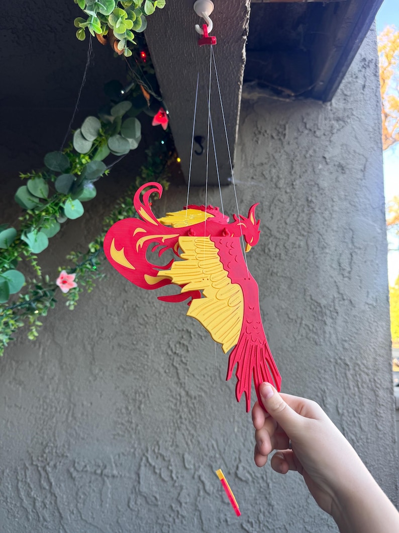 Flying Phoenix – Floating Hanging Mobile