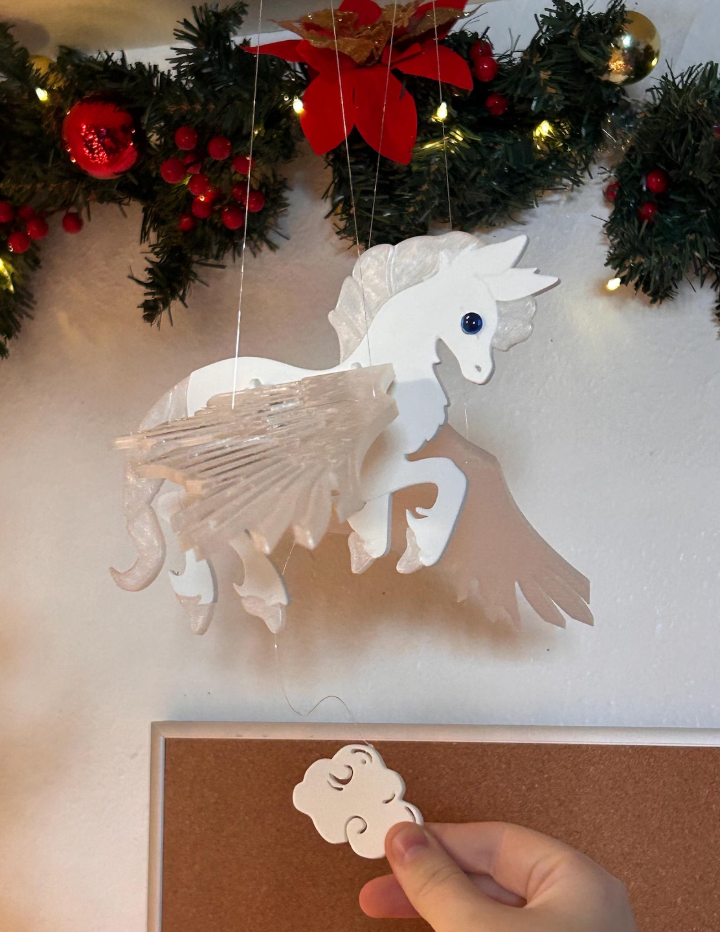 Flying Pegasus – Floating Hanging Mobile