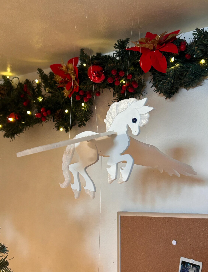 Flying Pegasus – Floating Hanging Mobile