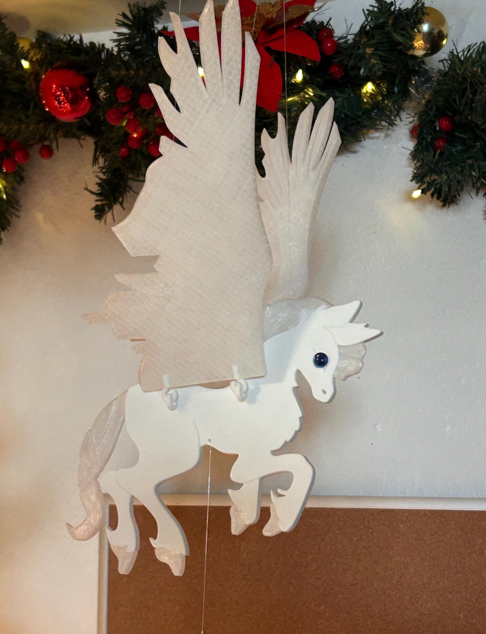 Flying Pegasus – Floating Hanging Mobile
