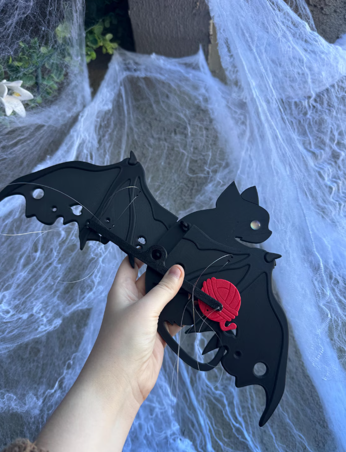 Flying Black Cat – Floating Hanging Mobile