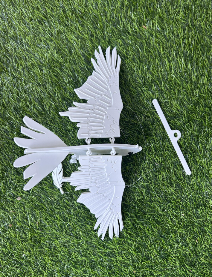 White Raven – Flying Decoration