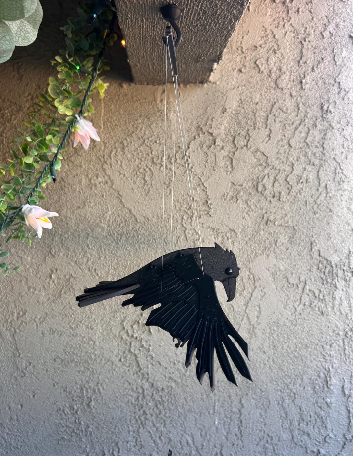 Black Raven – Flying Decoration