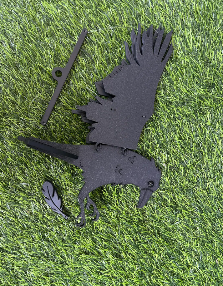 Black Raven – Flying Decoration