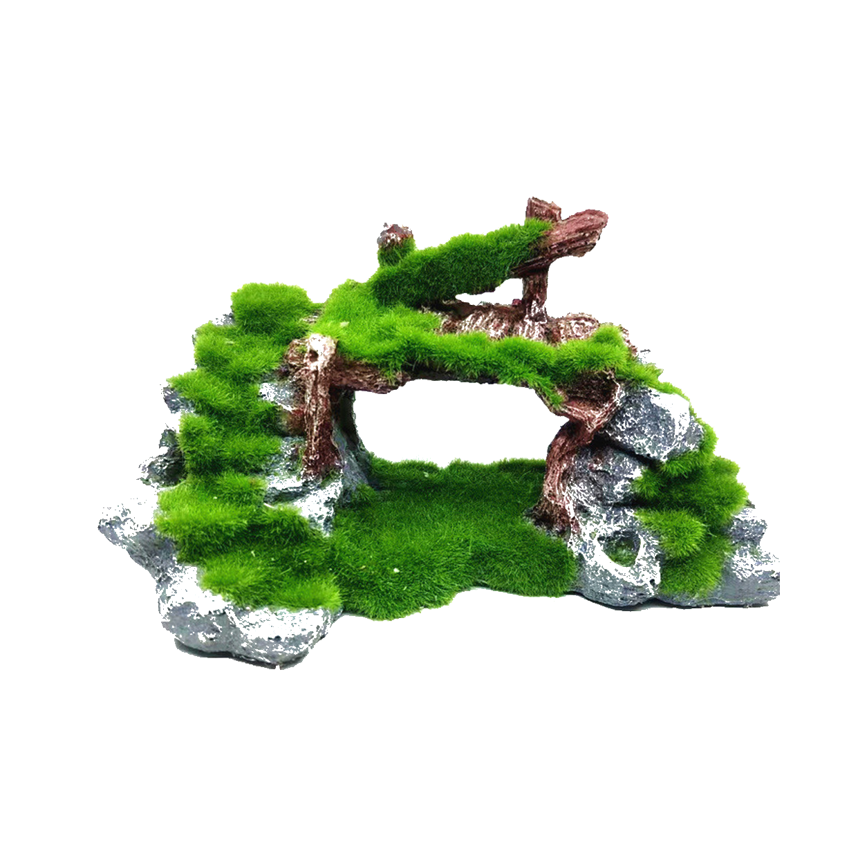 Moss Bridge Decor for Micro Terrarium Scenes product-only white background image