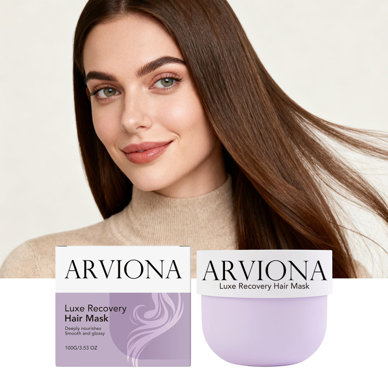 Caviar Extract Repair Hair Mask, Deep Hydrating Treatment for Damaged Hair
