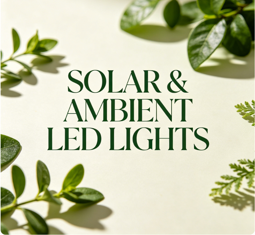 Solar & Ambient LED Lights 
