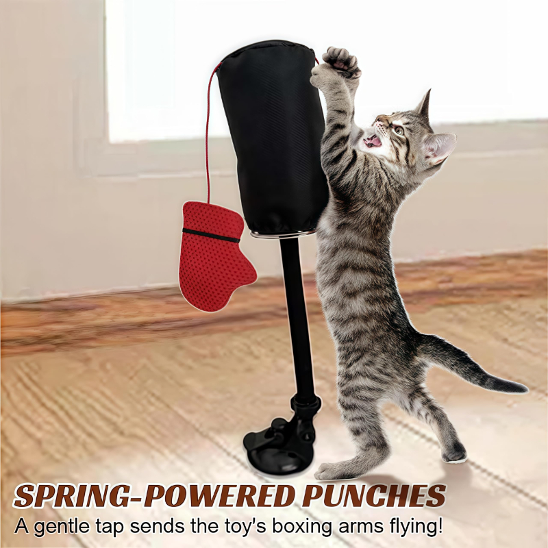 Cat Punching Bag Toy – Interactive Boxing Toy for Cats