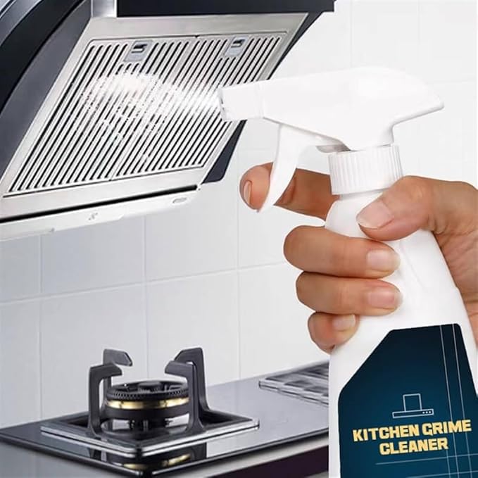 Powerful kitchen detergent quickly cuts tough grease, limescale and stubborn kitchen grime, sold in single bottle or 3-bottle pack.