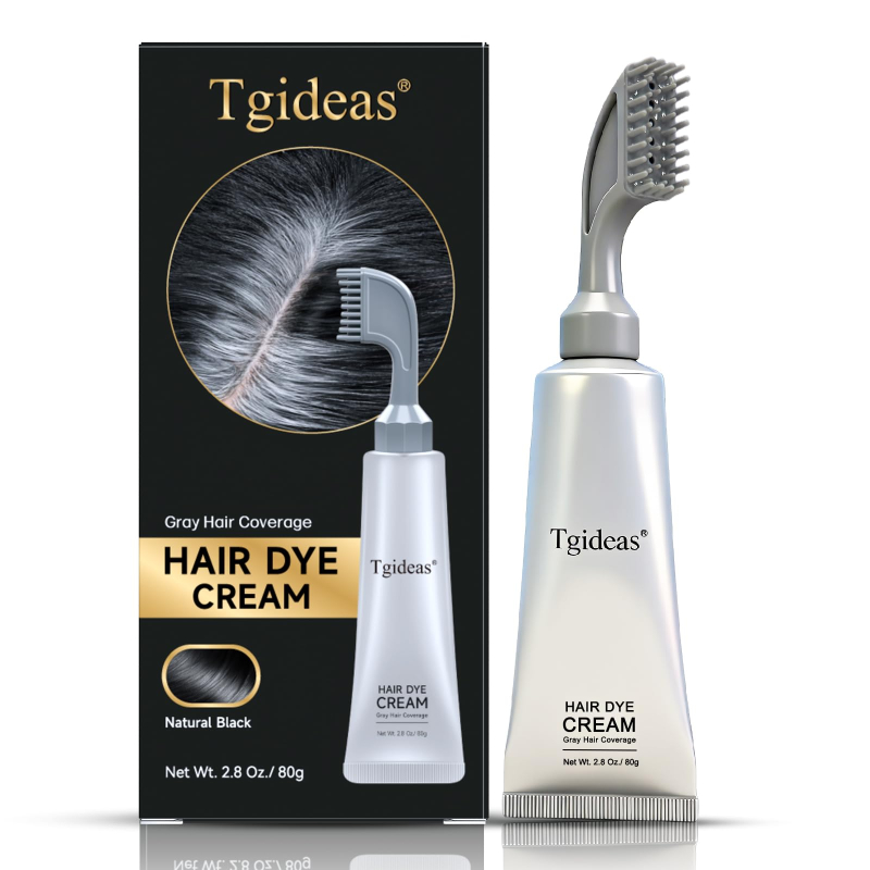Natural Black Root Touch Up Hair Dye Comb Kit