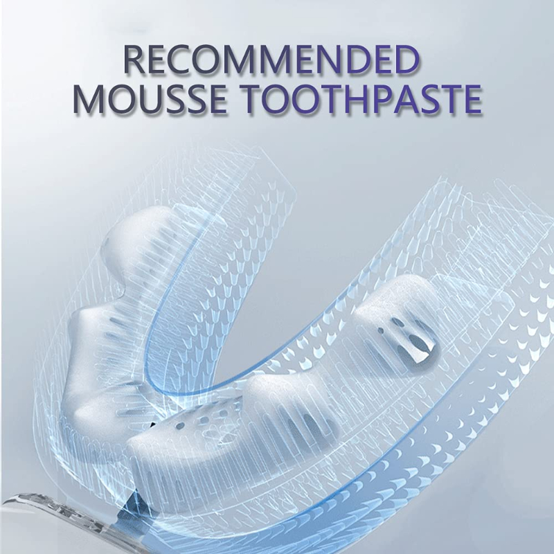 U-Shaped Ultrasonic Automatic Electric Toothbrush for Adults