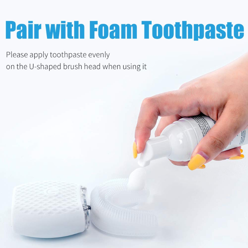 U-Shaped Ultrasonic Automatic Electric Toothbrush for Adults