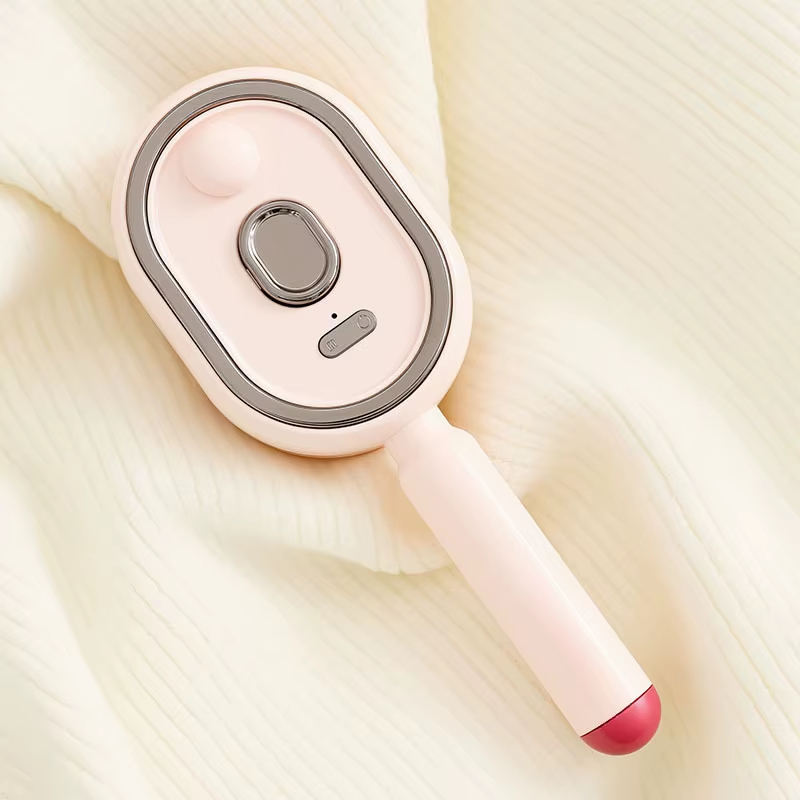 ScalpSpa Red Light Mist Steam Straightening Brush