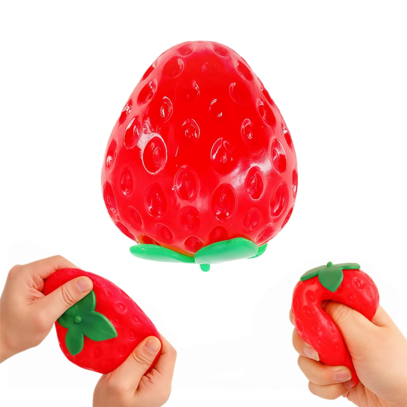 Realistic Fruit & Cheese Fast Rebound Squishy Stress Relief Squeeze Fidget Toy 🍉🧀