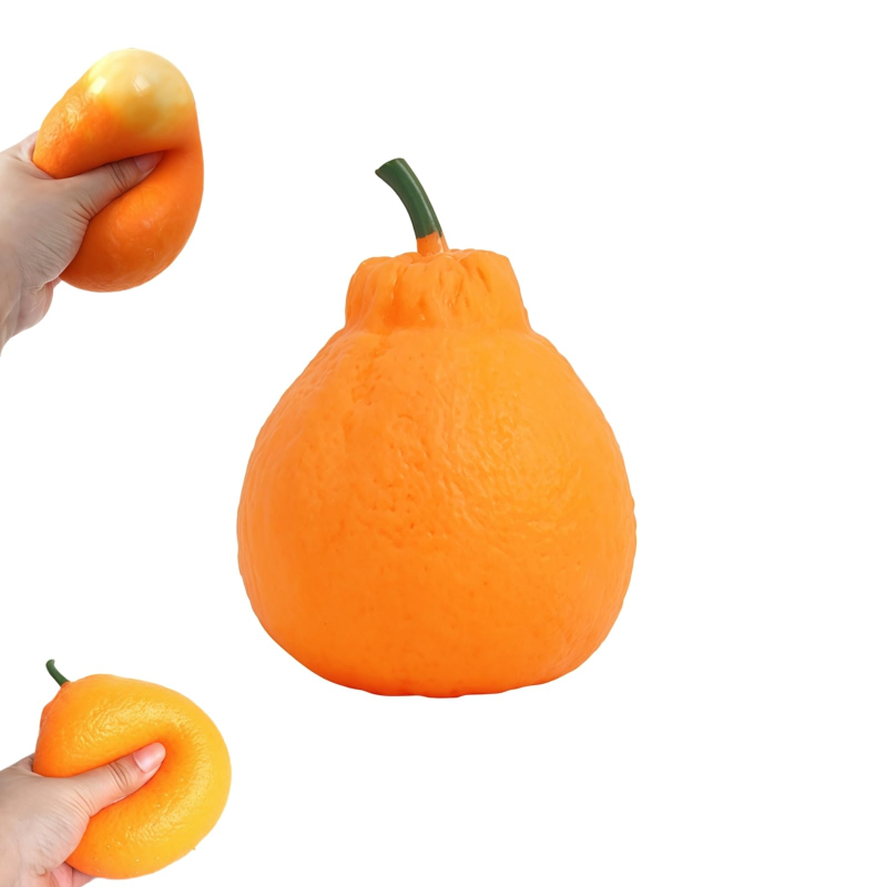 Realistic Fruit & Cheese Fast Rebound Squishy Stress Relief Squeeze Fidget Toy 🍉🧀