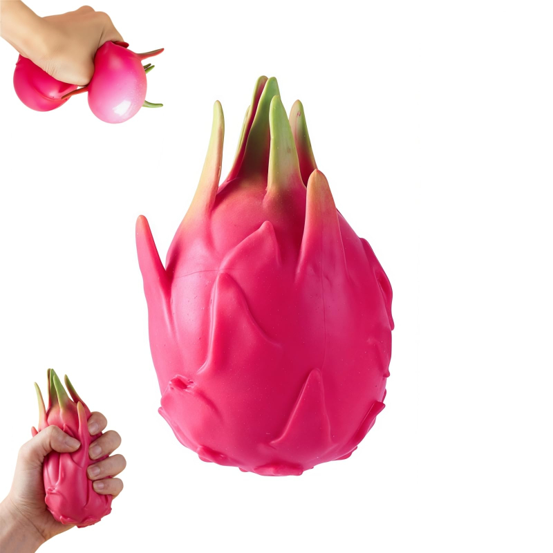 Realistic Fruit & Cheese Fast Rebound Squishy Stress Relief Squeeze Fidget Toy 🍉🧀