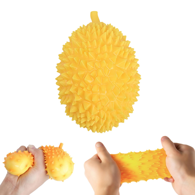 Realistic Fruit & Cheese Fast Rebound Squishy Stress Relief Squeeze Fidget Toy 🍉🧀