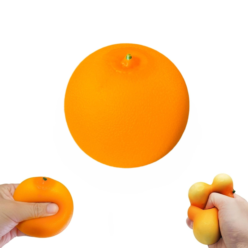 Realistic Fruit & Cheese Fast Rebound Squishy Stress Relief Squeeze Fidget Toy 🍉🧀
