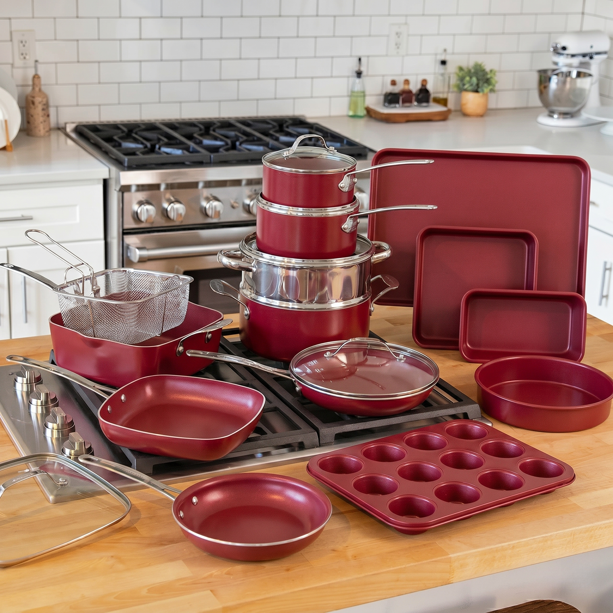 Ultimate All-in-One Cooking Set (20-piece Kit)