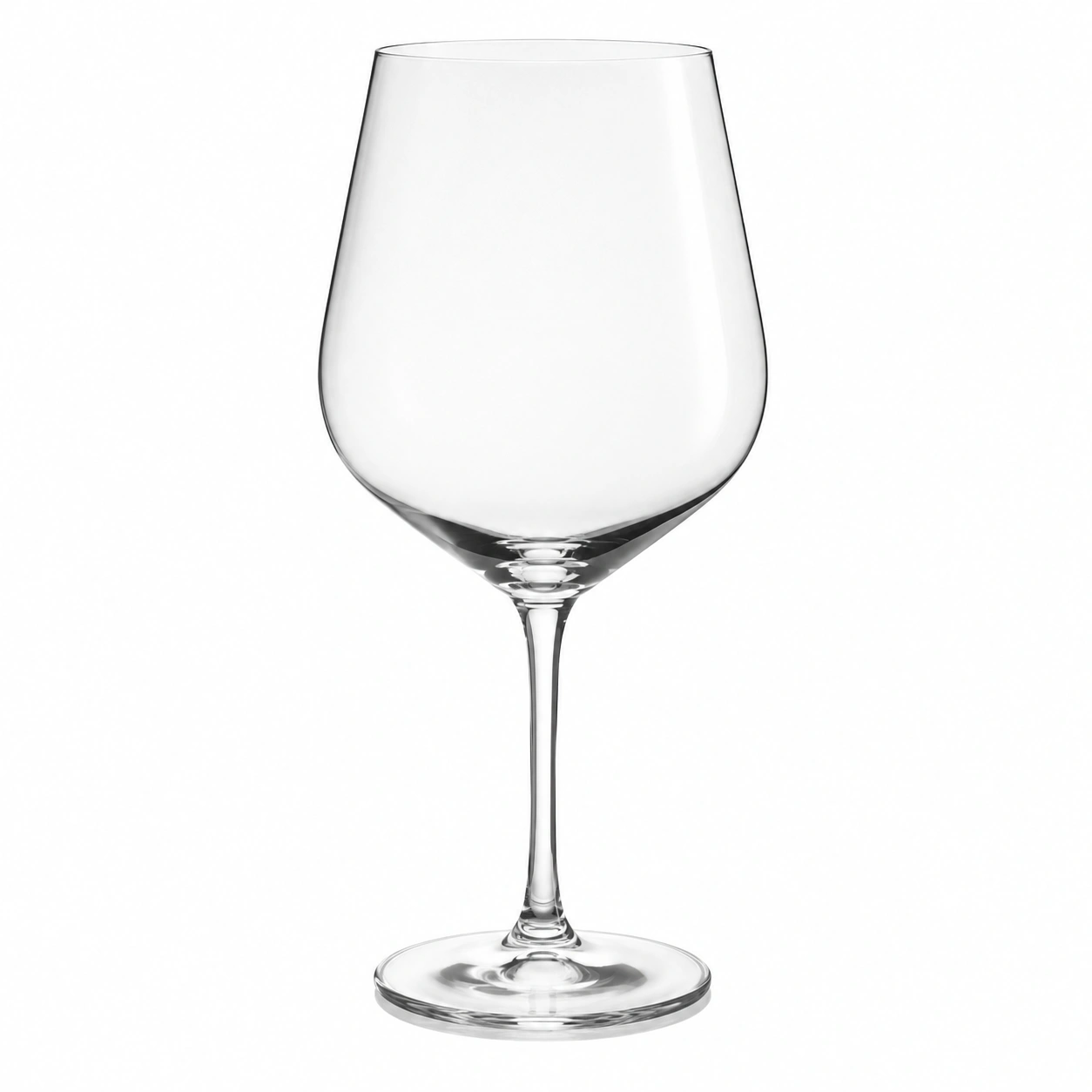 Copa de vino de cristal transparente-PureNordicHome