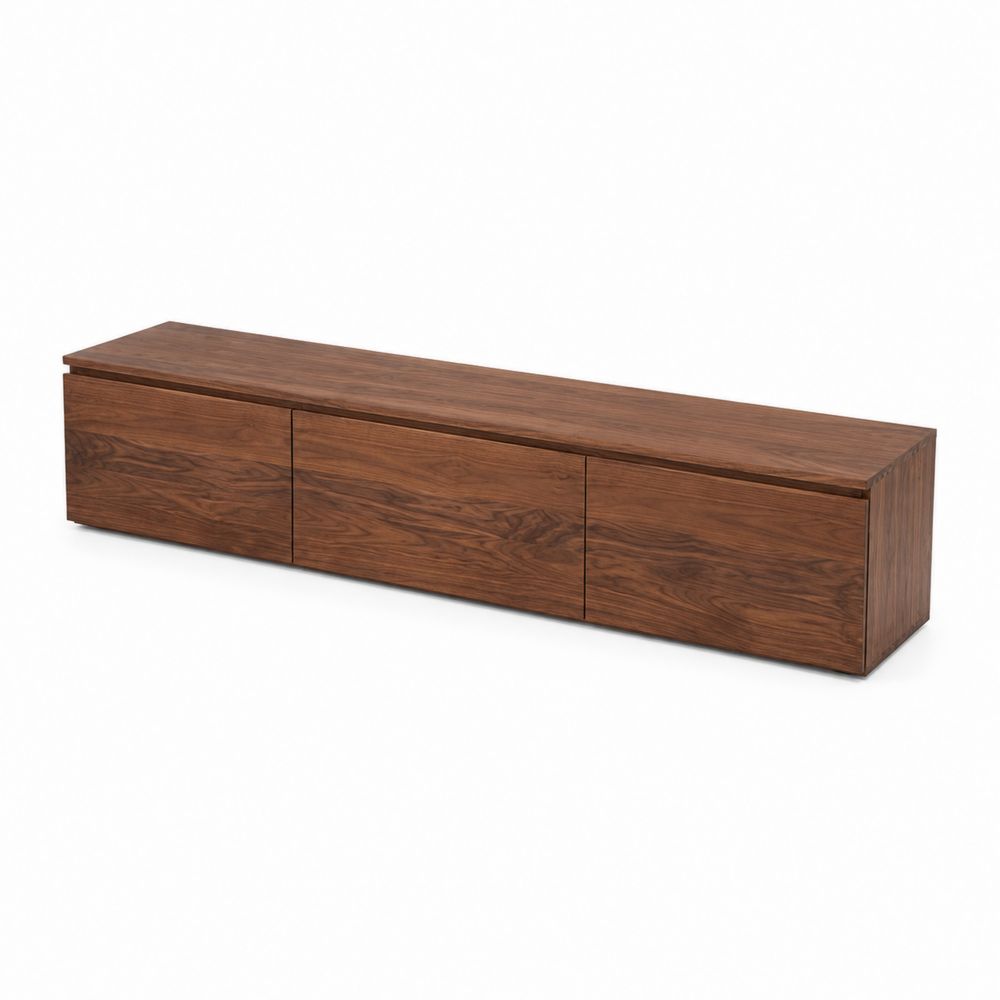 Szafka RTV drewniana brązowa 180 cm