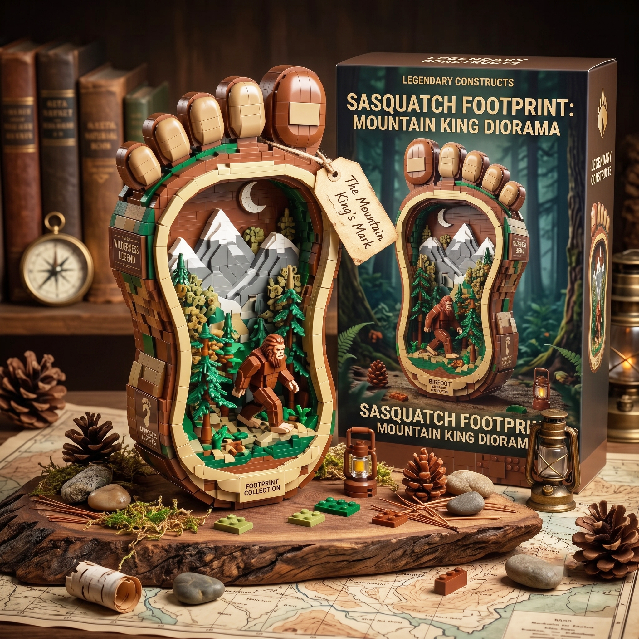 Wilderness Footprint Brick Edition