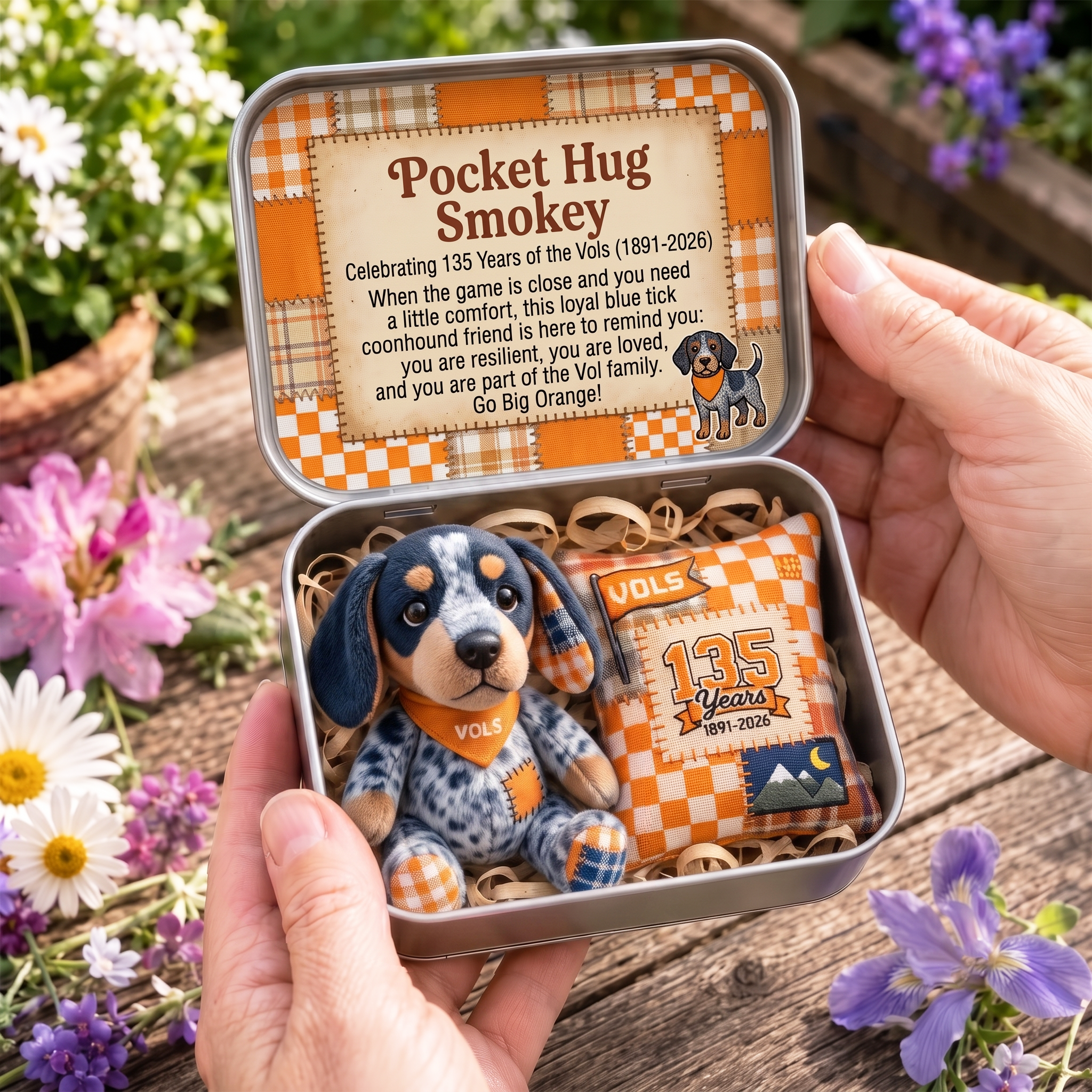 Pocket Hug Vols 135th Anniversary Keepsake Tin