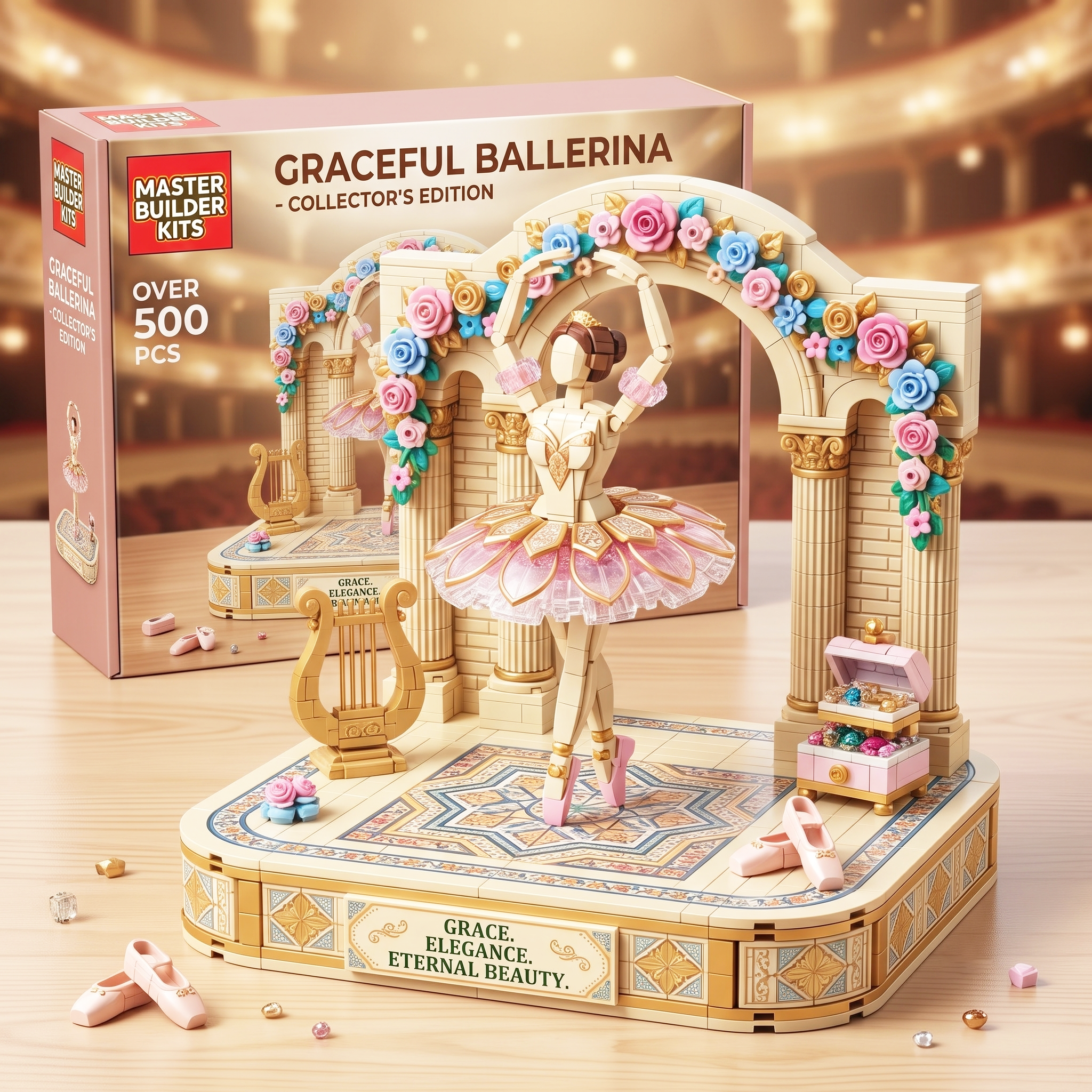 Graceful Ballerina Brick Edition