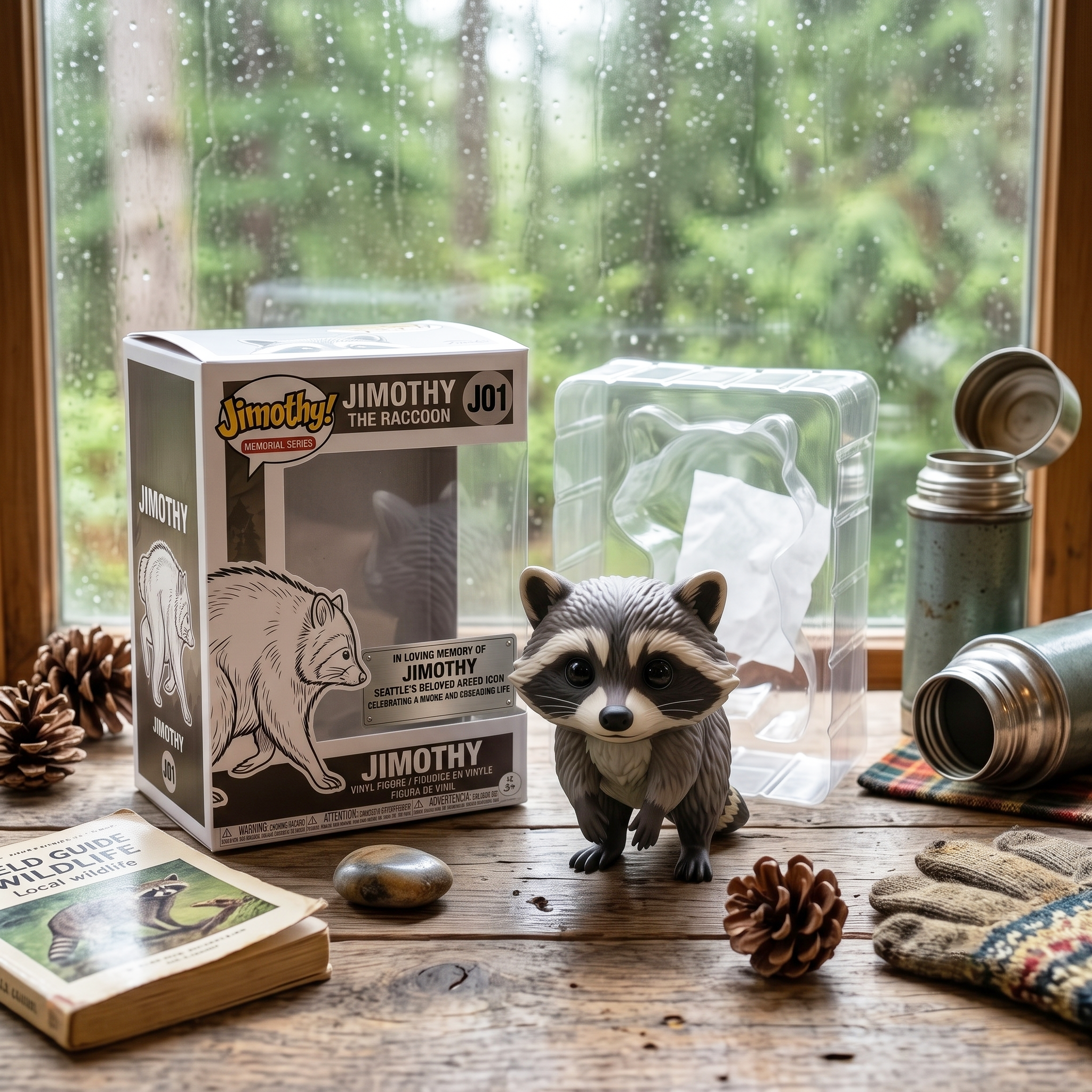 Jimothy The Raccoon Memorial Vinyl Figure