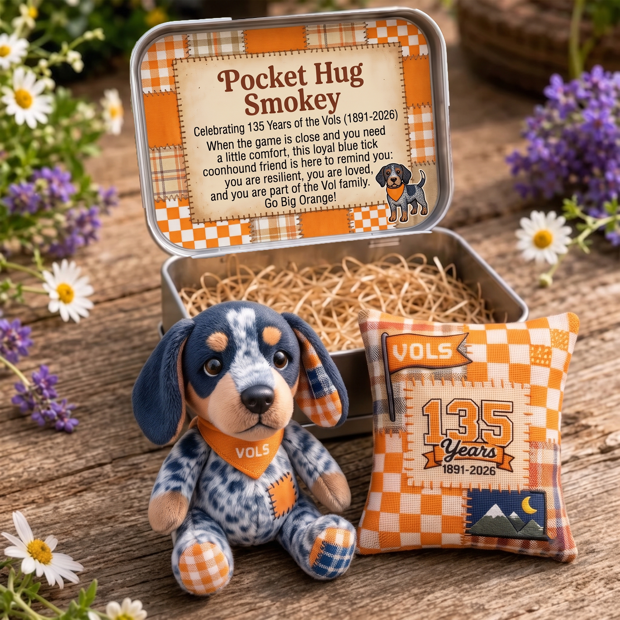 Pocket Hug Vols 135th Anniversary Keepsake Tin