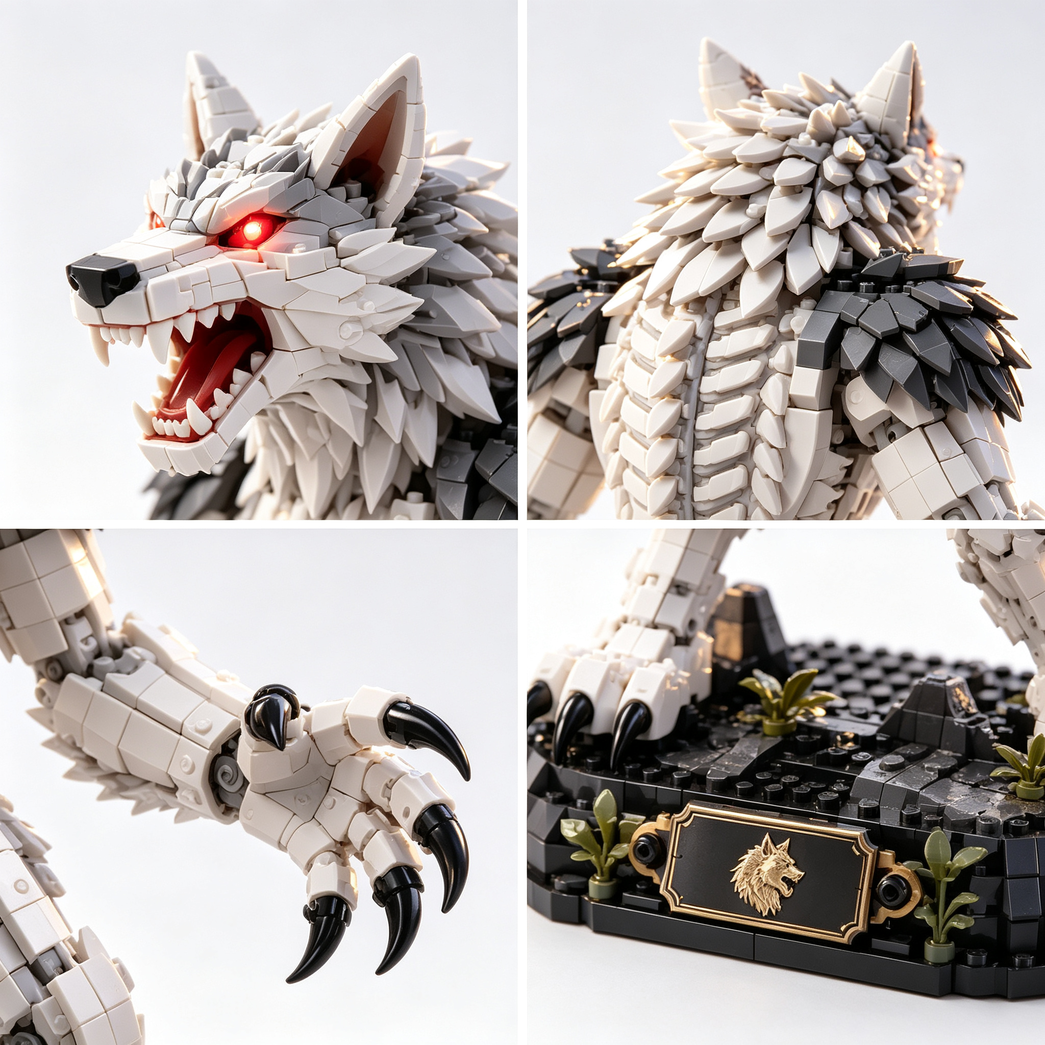 Moonlit Werewolf Building Set