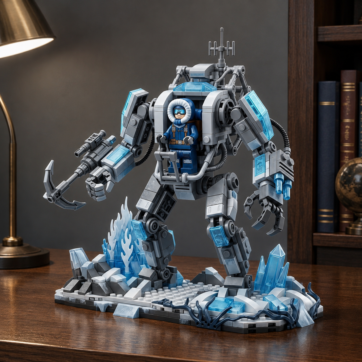 Arctic Exo-Frame Defense Building Set