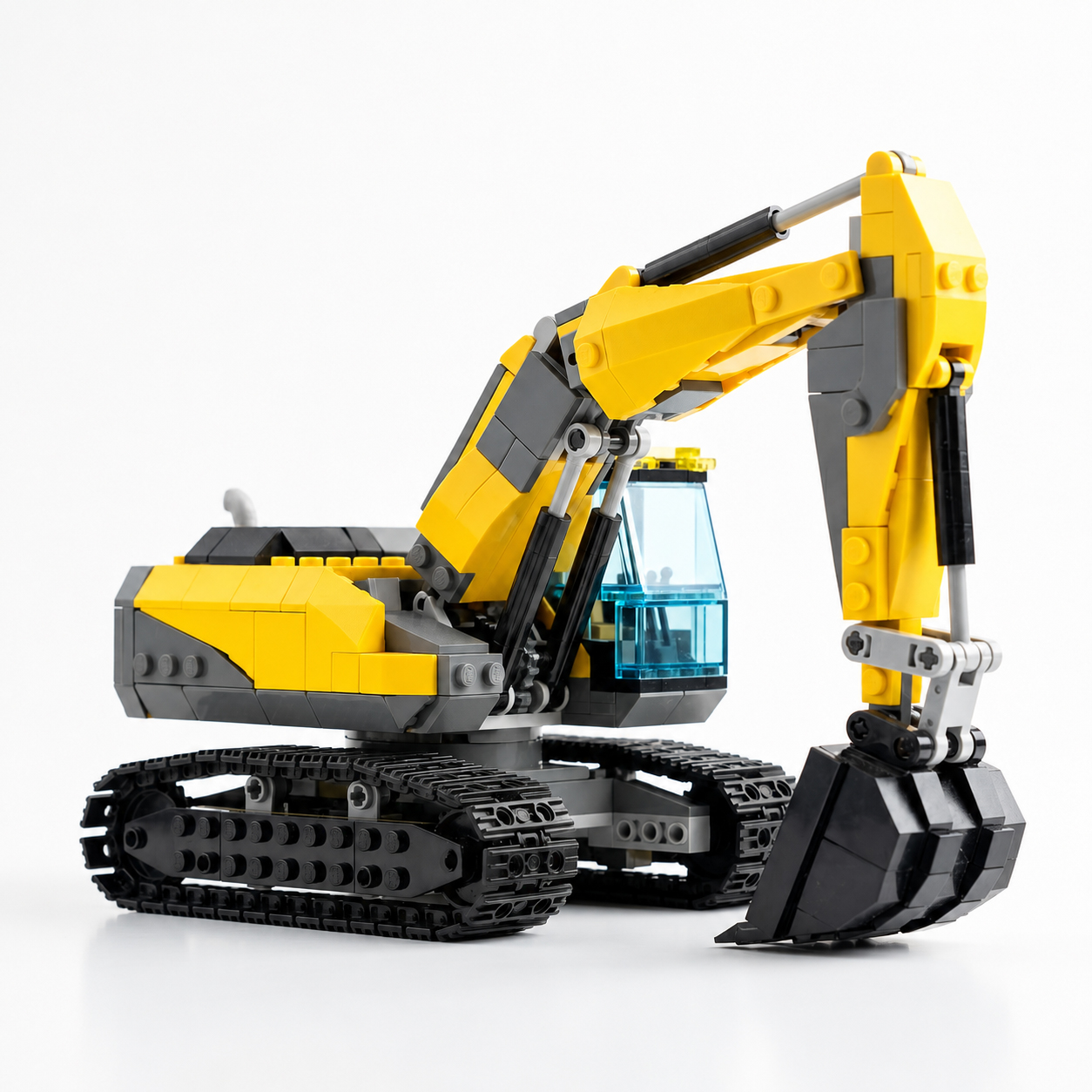 🚧 Heavy-Duty Crawler Excavator Building Set