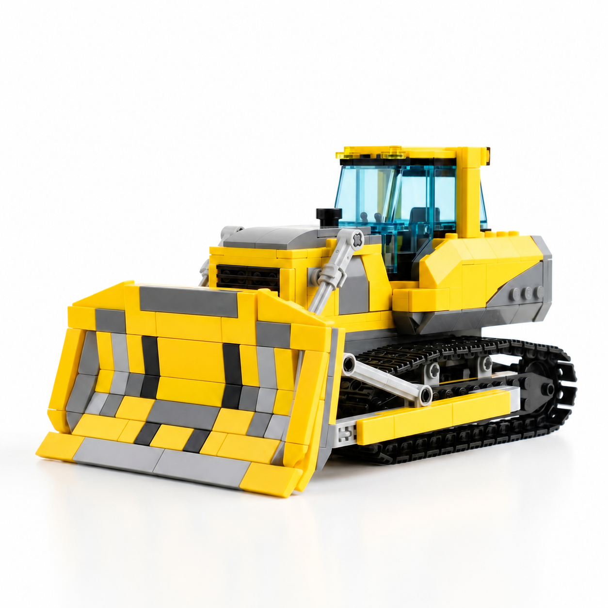 🚜 Heavy-Duty Bulldozer Building Set