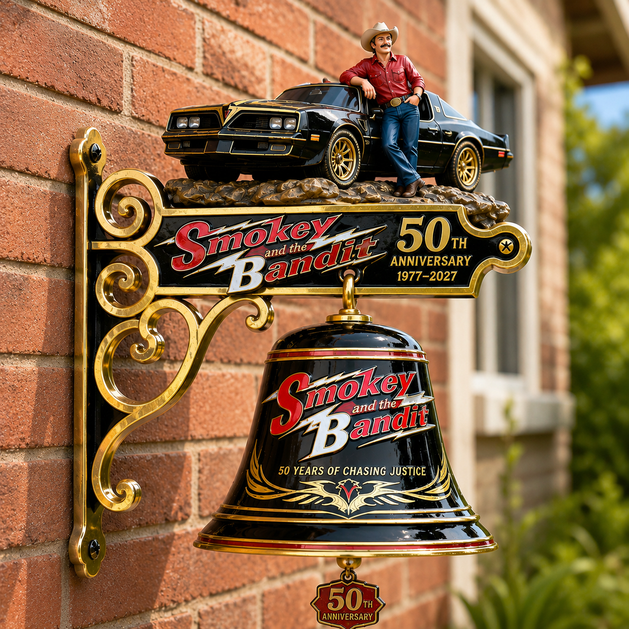 The Bandit Lives On™ – 50th Anniversary Collector’s Garage Bell