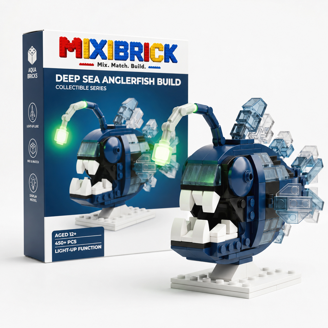 🐟 Deep Sea Anglerfish Building Set