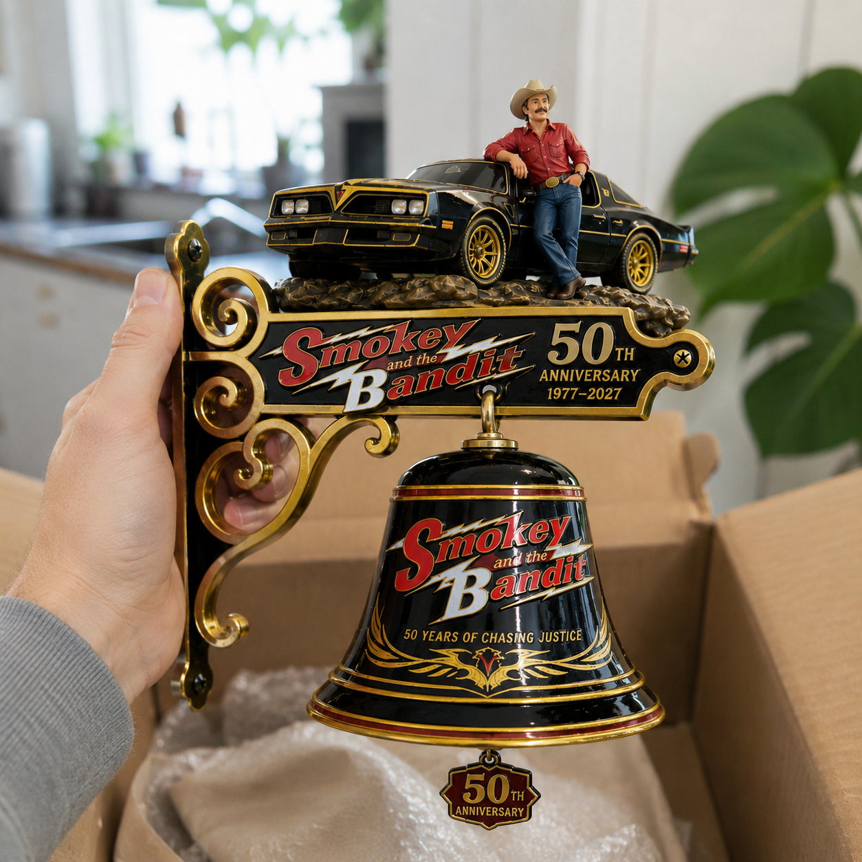 The Bandit Lives On™ – 50th Anniversary Collector’s Garage Bell