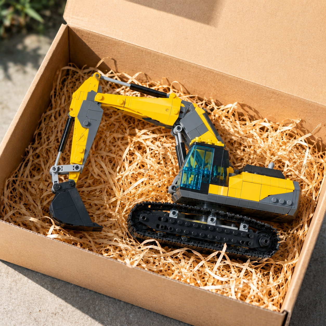 🚧 Heavy-Duty Crawler Excavator Building Set