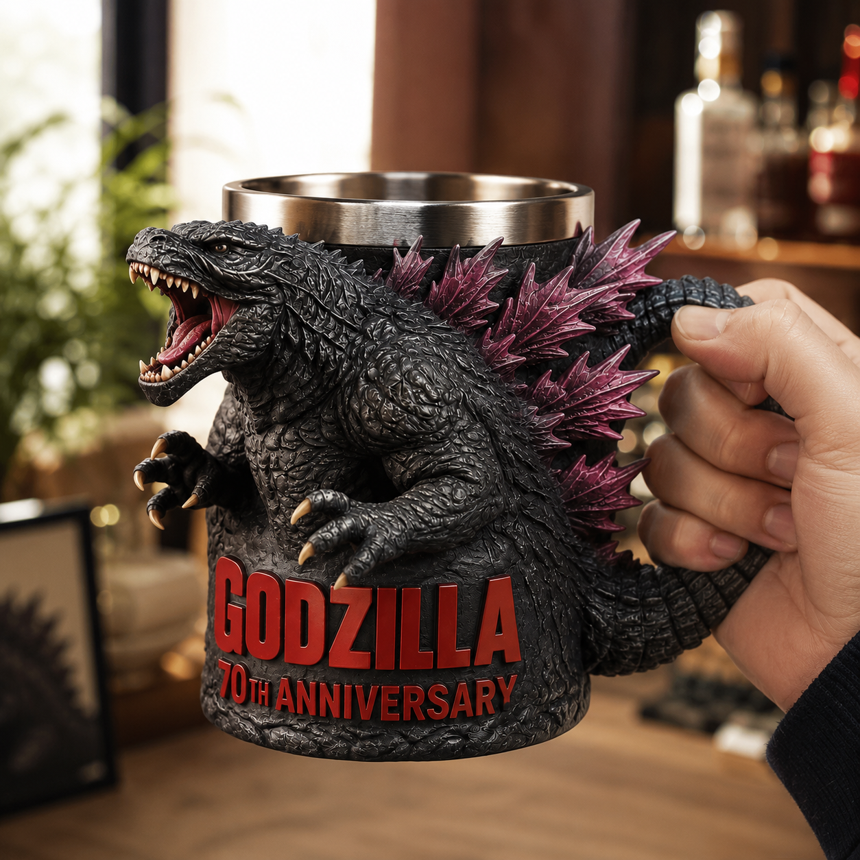 Godzilla 70th Anniversary Sculpted Mug